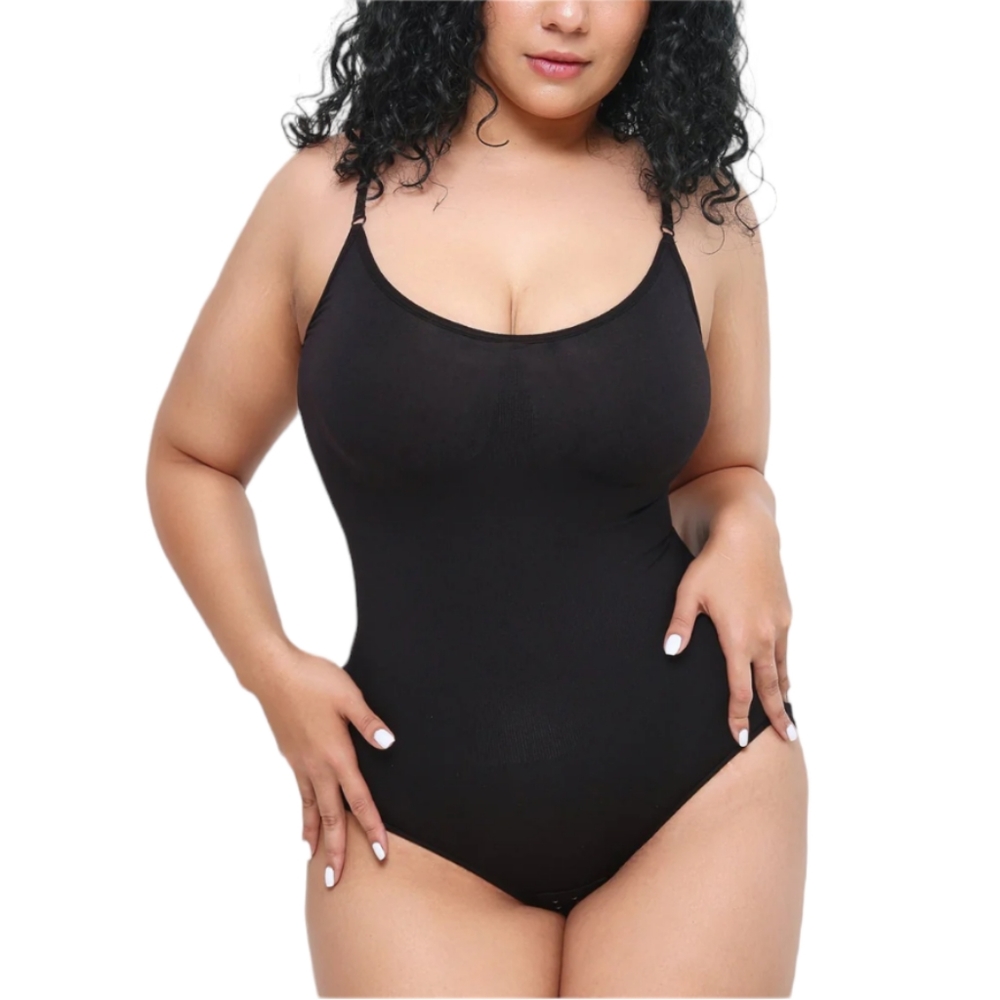 Shapely Snatched Shapewear Body Suit - Black 2XL
